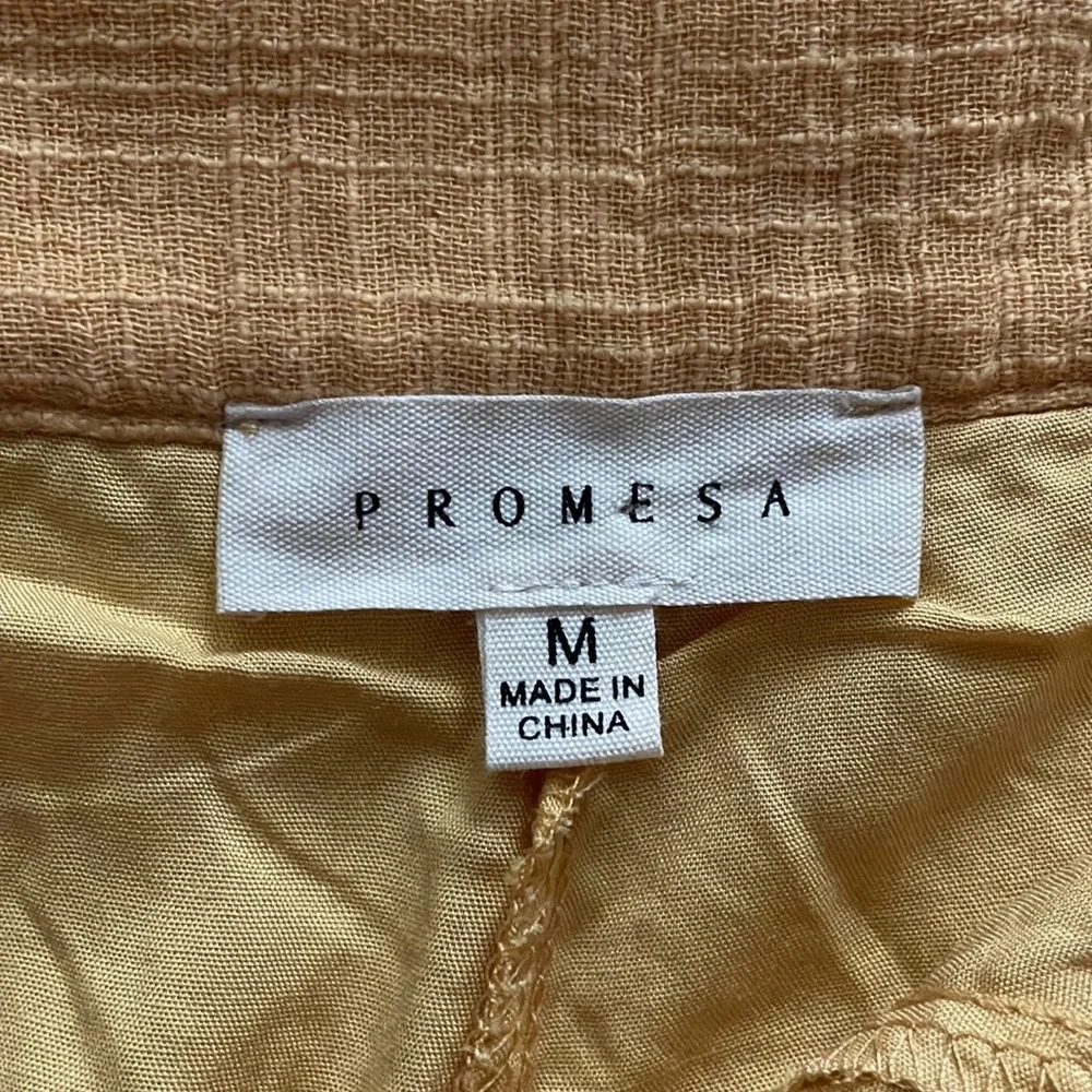 Promesa Mini Skort Mustard Yellow Medium